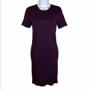 J. Lindeberg Plum Open Back Mini Dress
